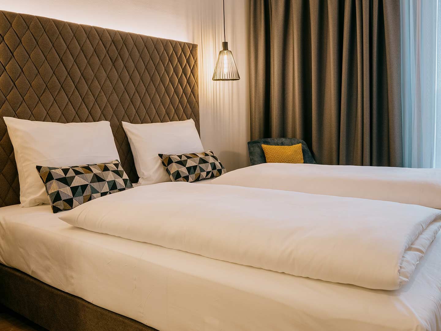 Salvia Hotels Loom Eislingen Goeppingen Stuttgart Ulm Business Doppelzimmer Business Comfort Bett